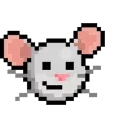 Емодзі телеграм Mouse Animated