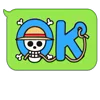 One Piece emoji 👌