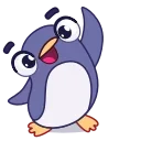 Penguin emoji 👋