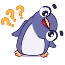 Penguin emoji 🤔