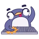 Penguin emoji 🤪