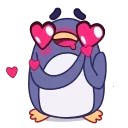 Penguin emoji 🥰