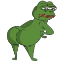 Animated Pepe emoji 😄