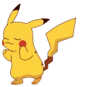 Animated Pikachu emoji 😕