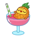 🍍 Pineapple emoji 🍷