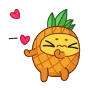 🍍 Pineapple emoji 😘