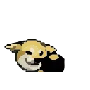 Стикер Animated Pixel Dog 🐶