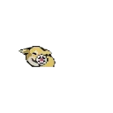 Animated Pixel Dog emoji 🐶