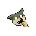 Емодзі Animated Pixel Dog 🐶