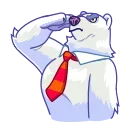Эмодзи Polar Bear 🫡