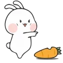 Емодзі Animated Rabbit 😙
