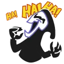 Animated Scream emoji 😂
