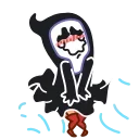 Animated Scream sticker 😊