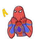SpiderMan emoji 😡