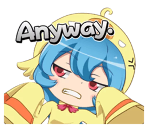 Telegram Sticker «Anime ?» ?