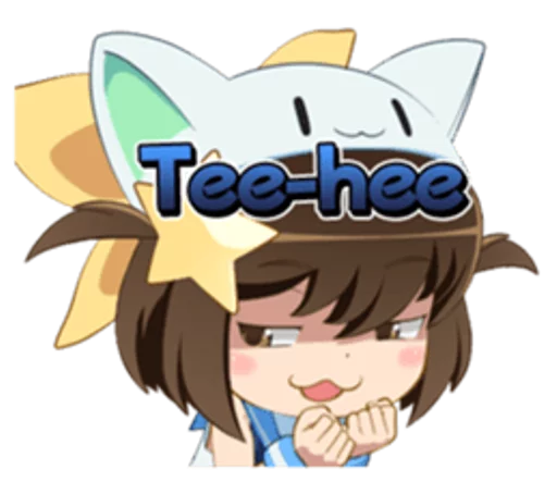 Стикер Telegram «Anime ?» ?
