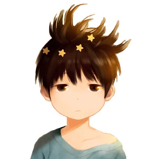 Telegram Sticker «Anime Boys» 😯