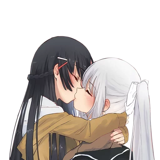 Anime Hugs, Kisses & Random sticker ❤️