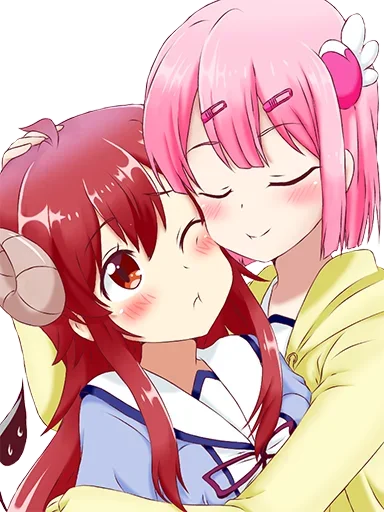 Стикер Anime Hugs, Kisses & Random ❤️