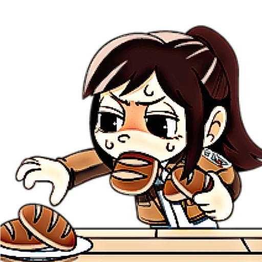 Anime express yourself stiker 🥖
