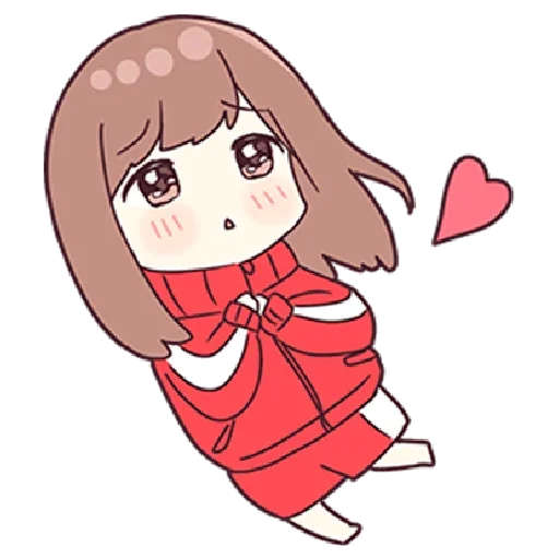 Telegram stiker «Anime Small Girl» 😍