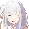 Telegram emojisi «Animegirl Emoji» 😮‍💨