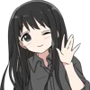 Telegram emojisi «Animegirl Emoji» 🥰
