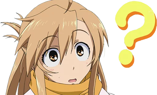 Anime Reactions 2 stiker ❓