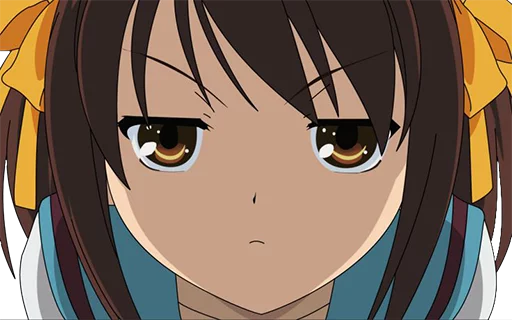 Anime Reactions 2 stiker 😒