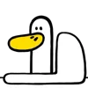 Емодзі Annoying Duck 🚽