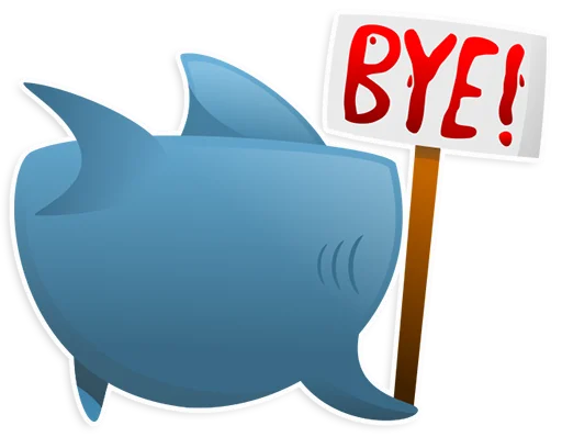 Стікер Telegram «AntiLand Shark» 👋