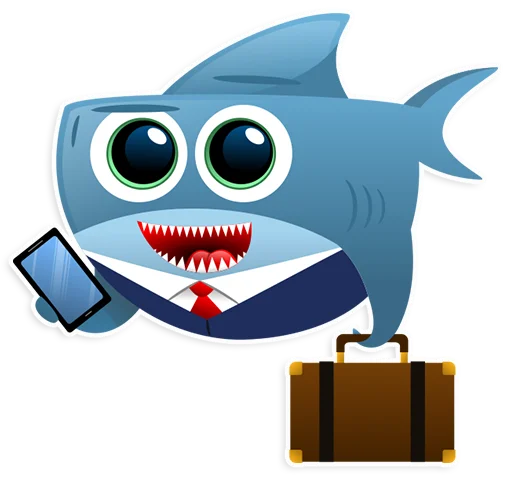 AntiLand Shark emoji 🤓