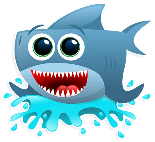 Telegram Sticker «AntiLand Shark» 😅