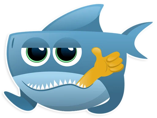 Telegram stiker «AntiLand Shark» 👍
