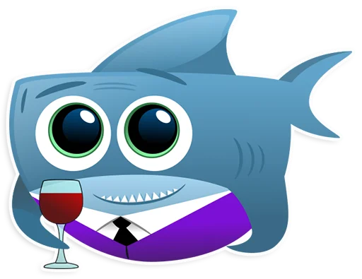 AntiLand Shark emoji 🥂