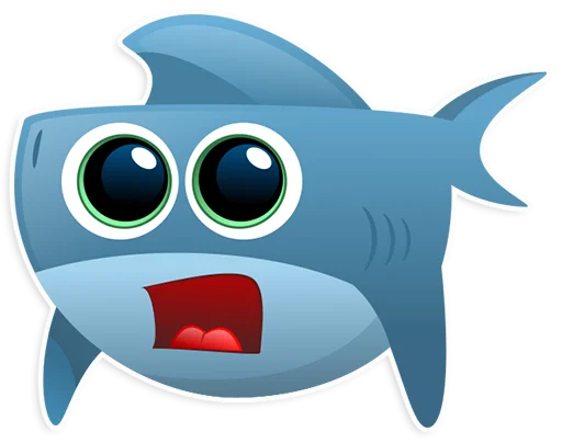 AntiLand Shark emoji 😲