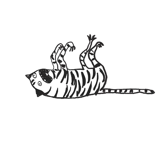 Anxious Tigers stiker 😟
