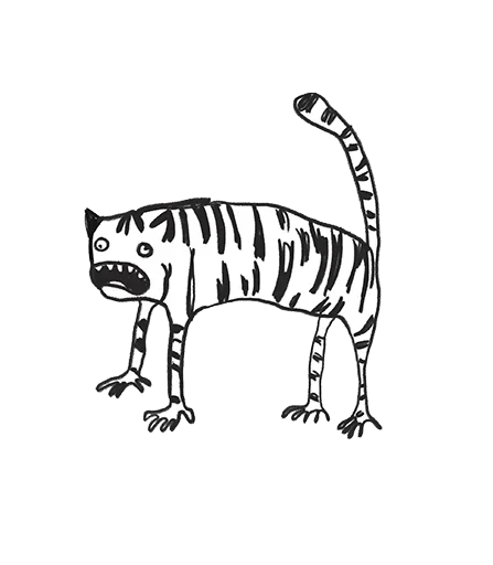 Anxious Tigers stiker 🤯