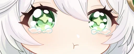 Genshin Eyes emoji 😣
