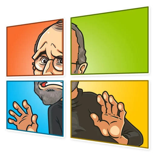 Steve Jobs emoji 😨