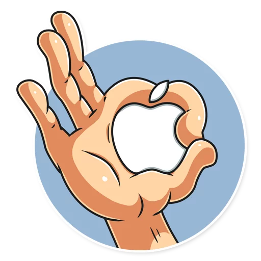 Стикер Telegram «Steve Jobs» 