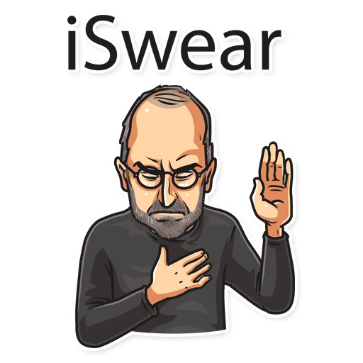 Steve Jobs emoji 🤚