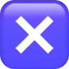 Telegram emoji «Aqua 1» ❎