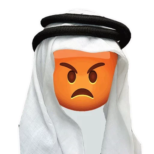 Эмодзи Arabic Emotions 😡