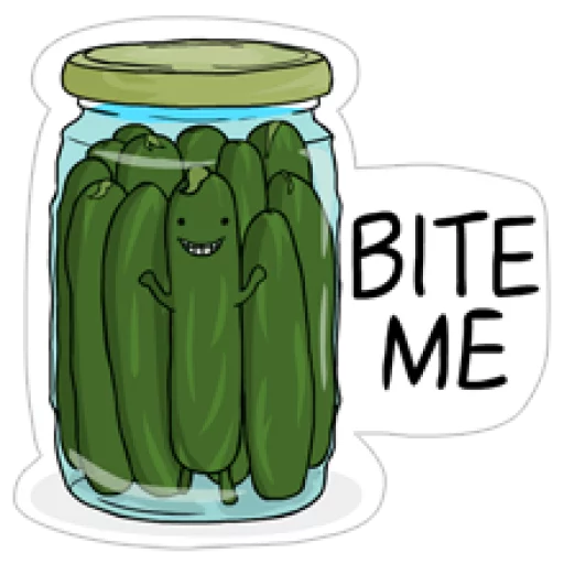 Telegram Sticker «Cucumber.AL» ?