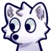Arctic Fox emoji 😳