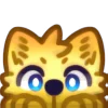 Arctic Fox emoji 🟡