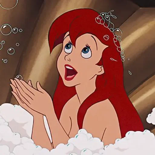 Ariel Disney stiker 🧜‍♀