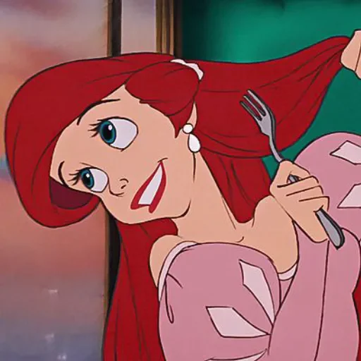 Ariel Disney sticker 🧜‍♀