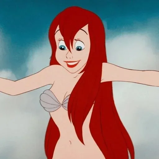 Эмодзи Ariel Disney 🧜‍♀